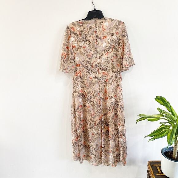 Forest Lily | Knot Waist High/Low Hem Dress Size 4 - Picture 2 of 15